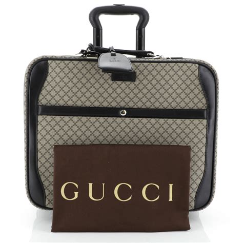 gucci trolley luggage bag|gucci luggage bag used prices.